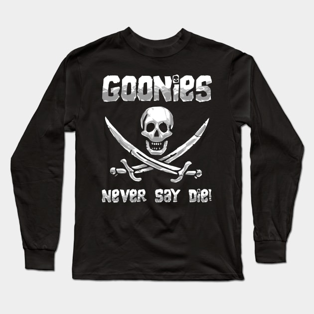 Goonies Long Sleeve T-Shirt by nabakumov